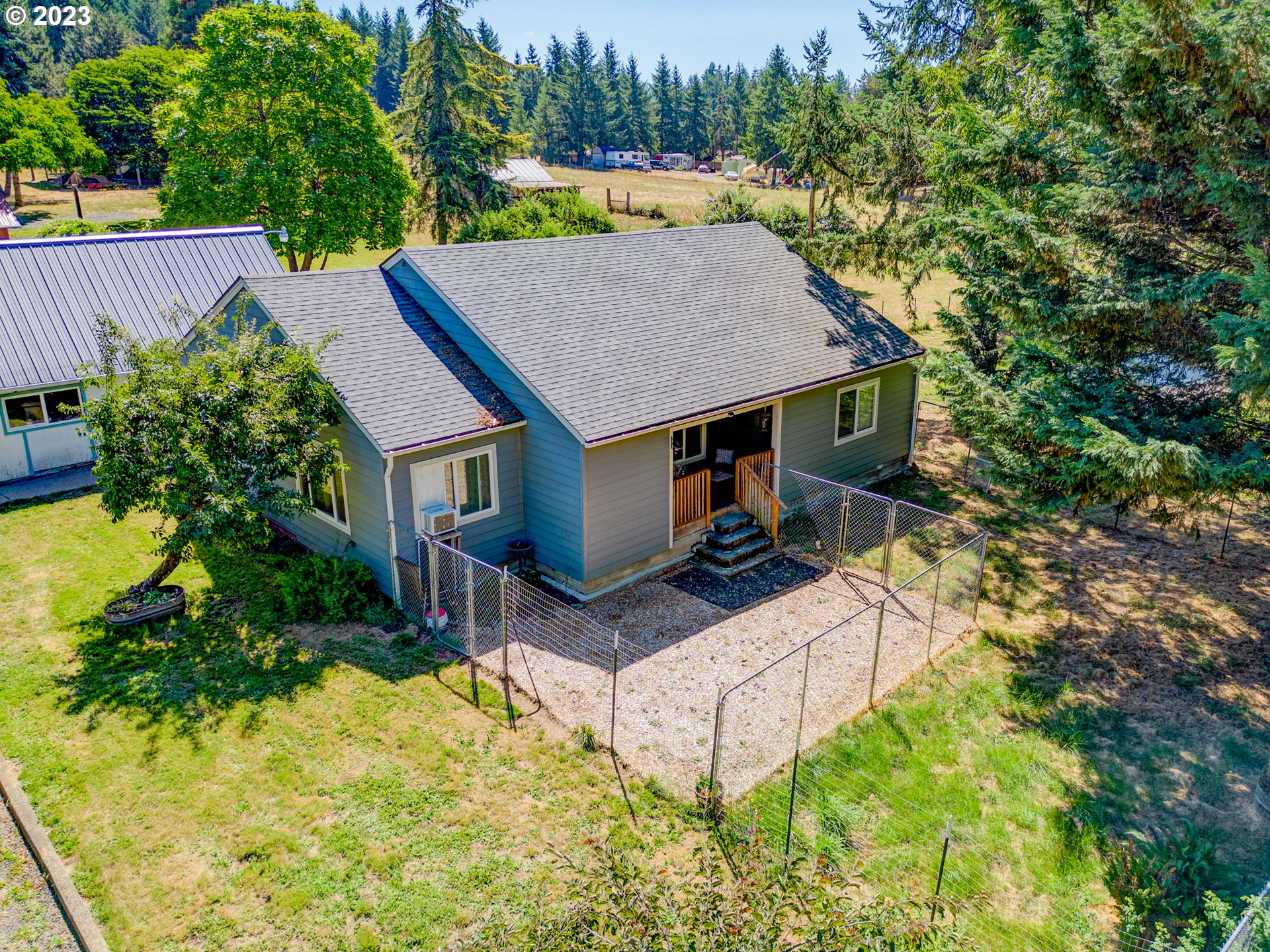 33955 Ford Mill Road Lebanon, OR 97355 - Photo 30 of 44 a house view with a garden space