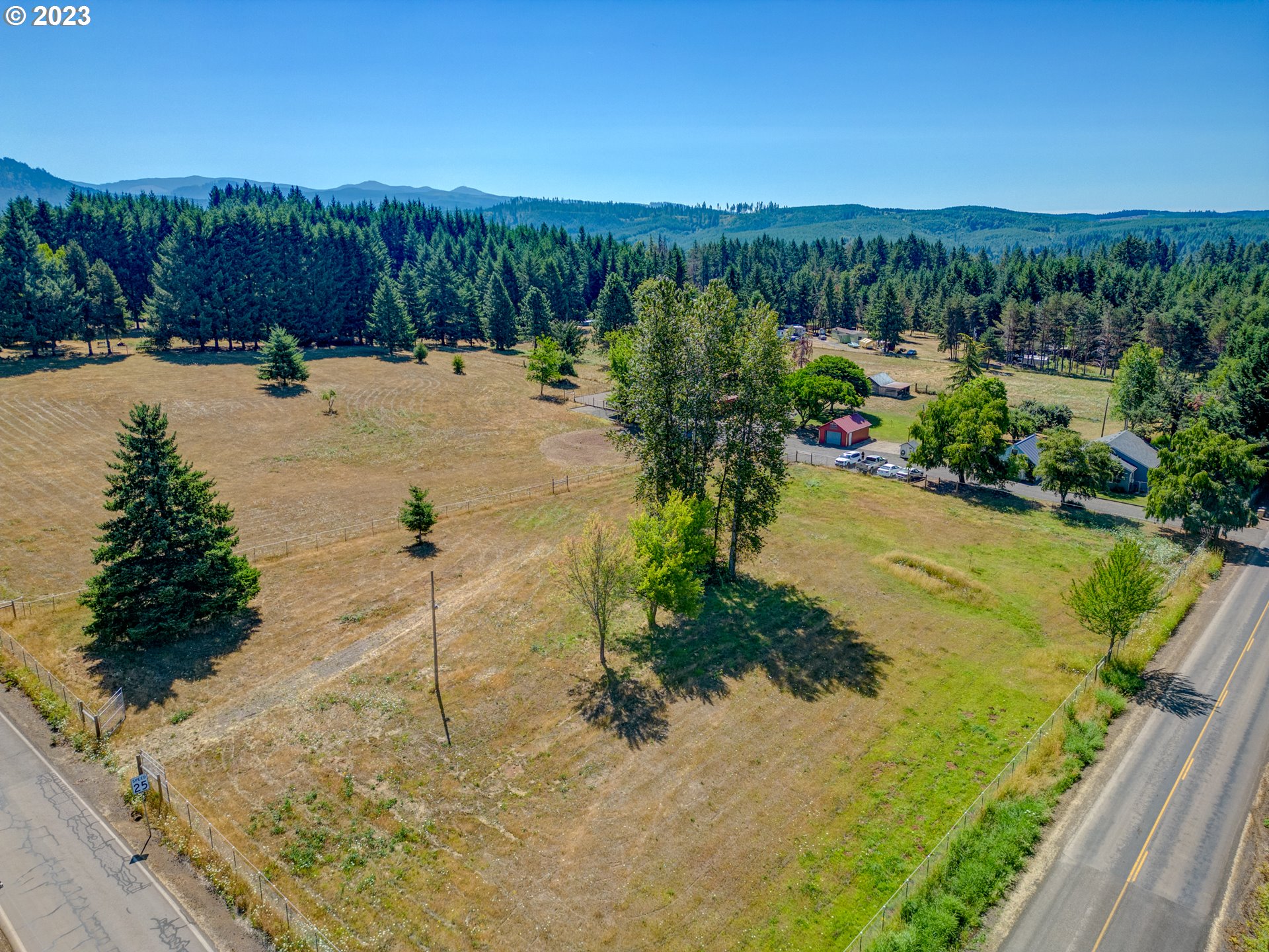 33955 Ford Mill Road Lebanon, OR 97355 - Photo 8 of 44 a view of a lake with a mountain in the back