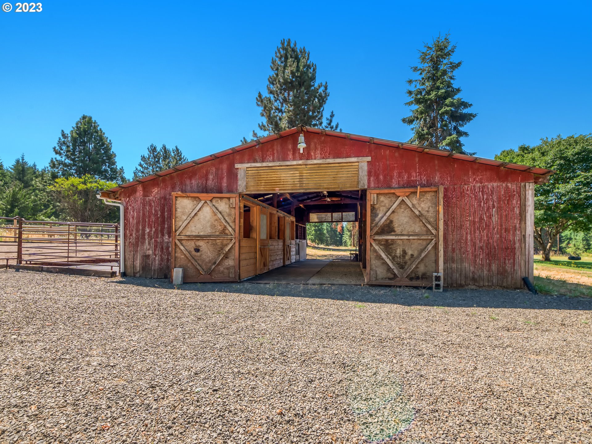 33955 Ford Mill Road Lebanon, OR 97355 - Photo 10 of 44 a view of a backyard