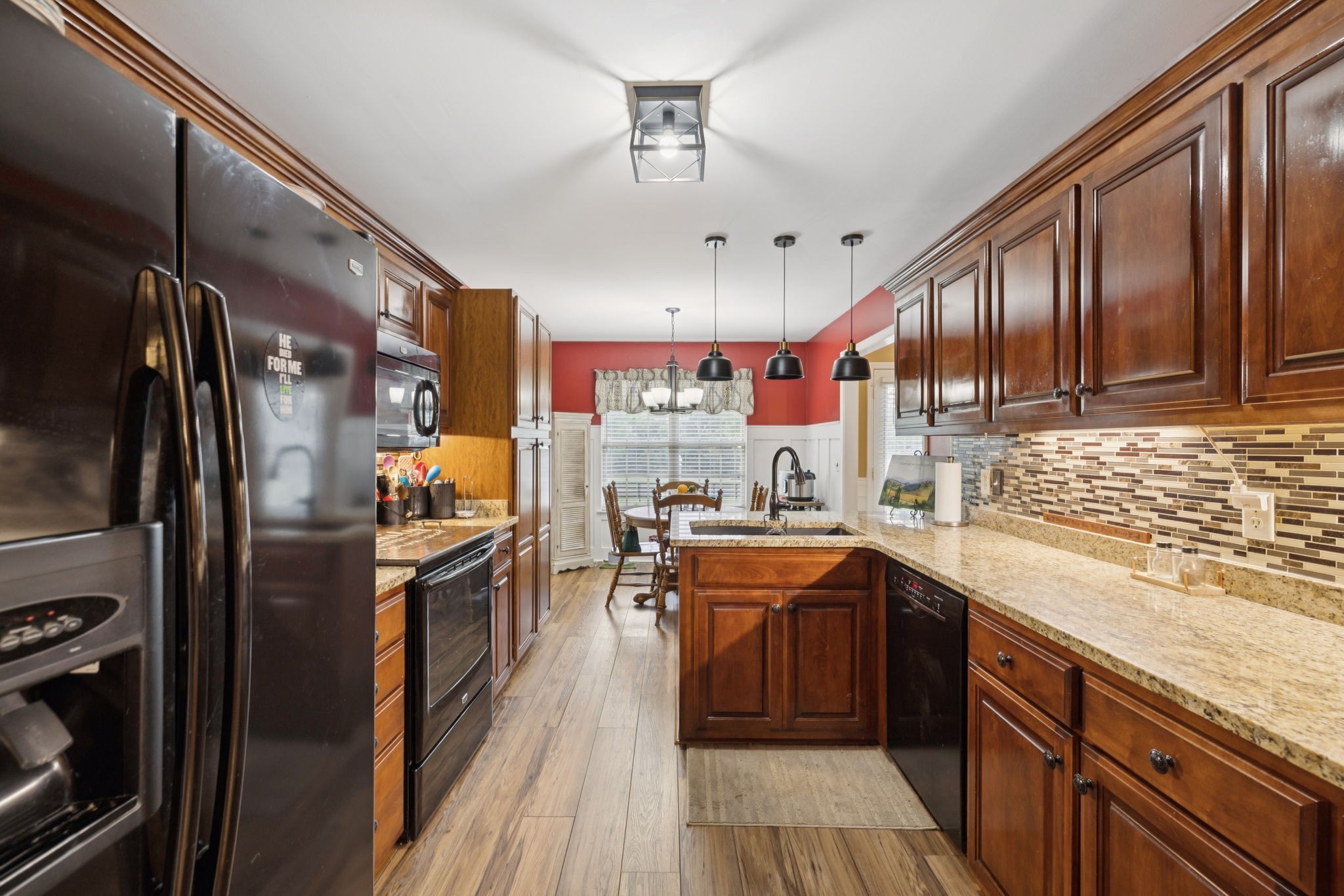 114 Falling Branch Court Murfreesboro, TN 37129 - Photo 15 of 69 a kitchen with stainless steel appliances granite countertop sink stove refrigerator and cabinets