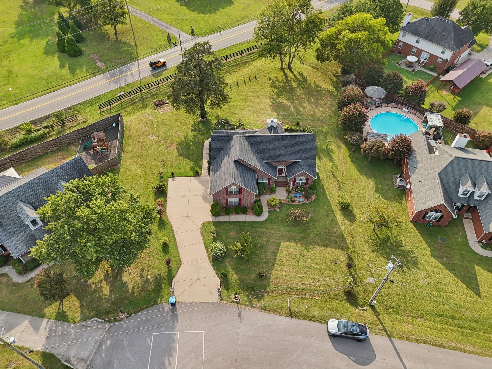 114 Falling Branch Court Murfreesboro, TN 37129 - Photo 55 of 69 an aerial view of a swimming pool