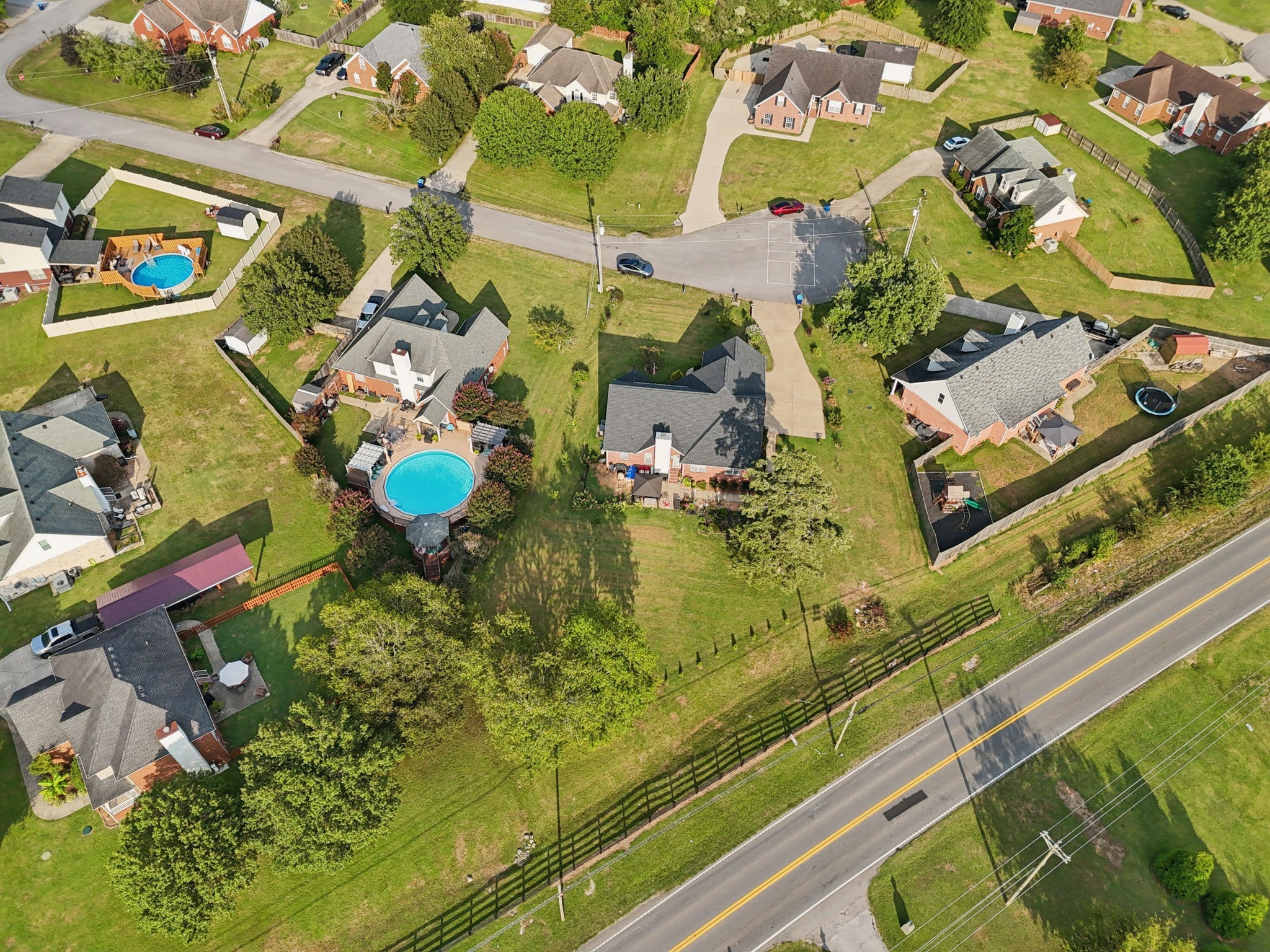 114 Falling Branch Court Murfreesboro, TN 37129 - Photo 57 of 69 an aerial view of residential houses with outdoor space