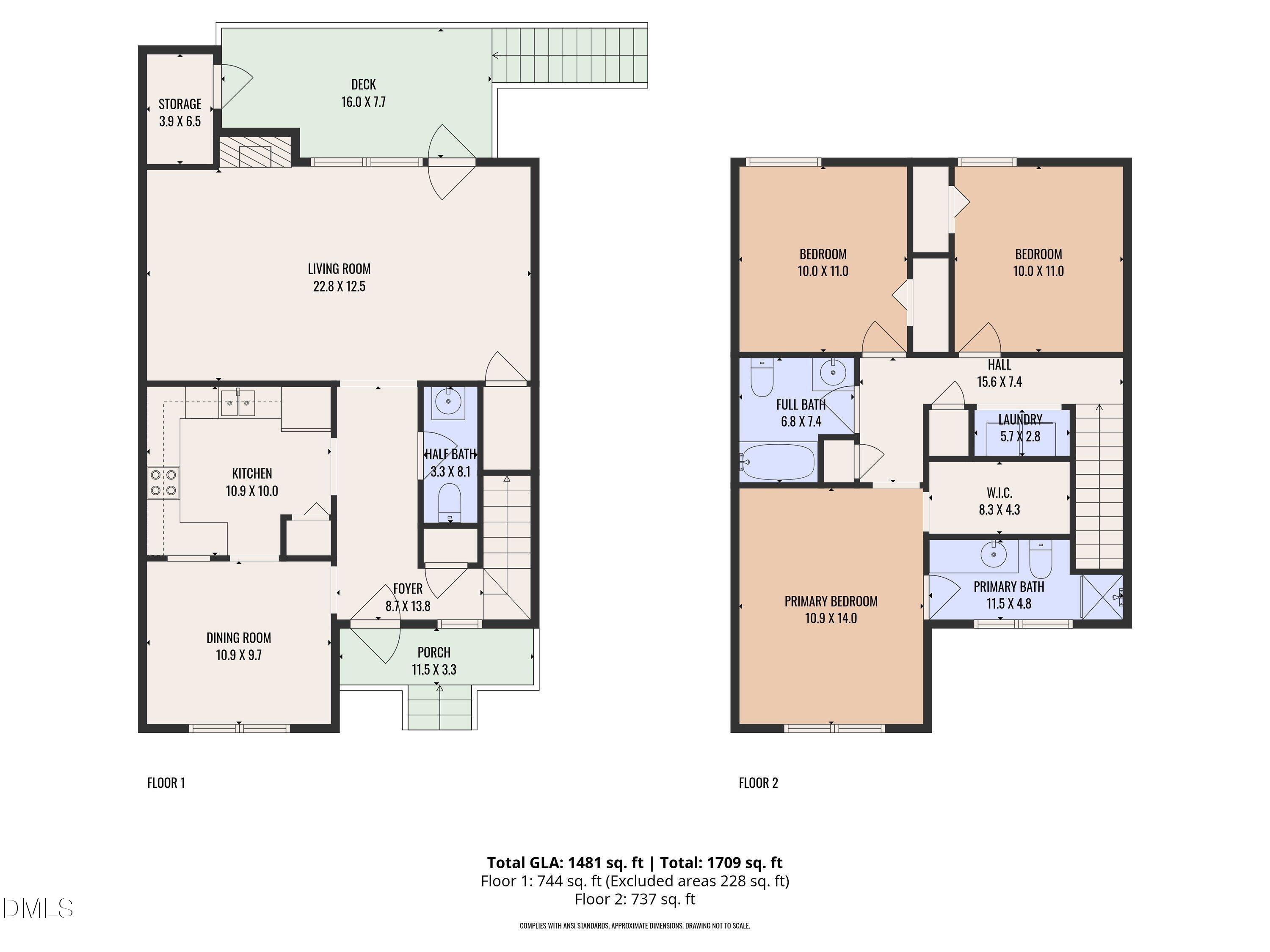 232 Wetherburn Lane Raleigh, NC 27615 - Photo 30 of 30 Wetherburn Floor Plan