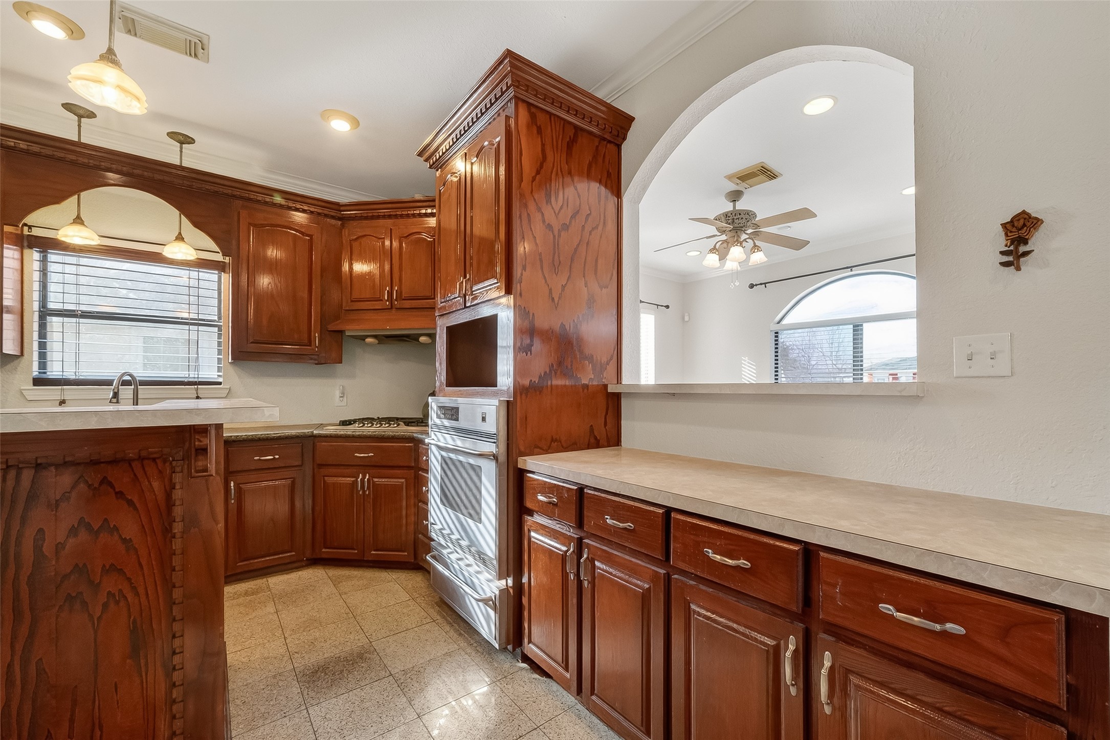 512 Bertloma Street Pasadena, TX 77502 - Photo 9 of 48 1st living quarters-kitchen