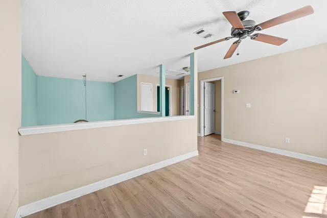 wooden floor in an empty room