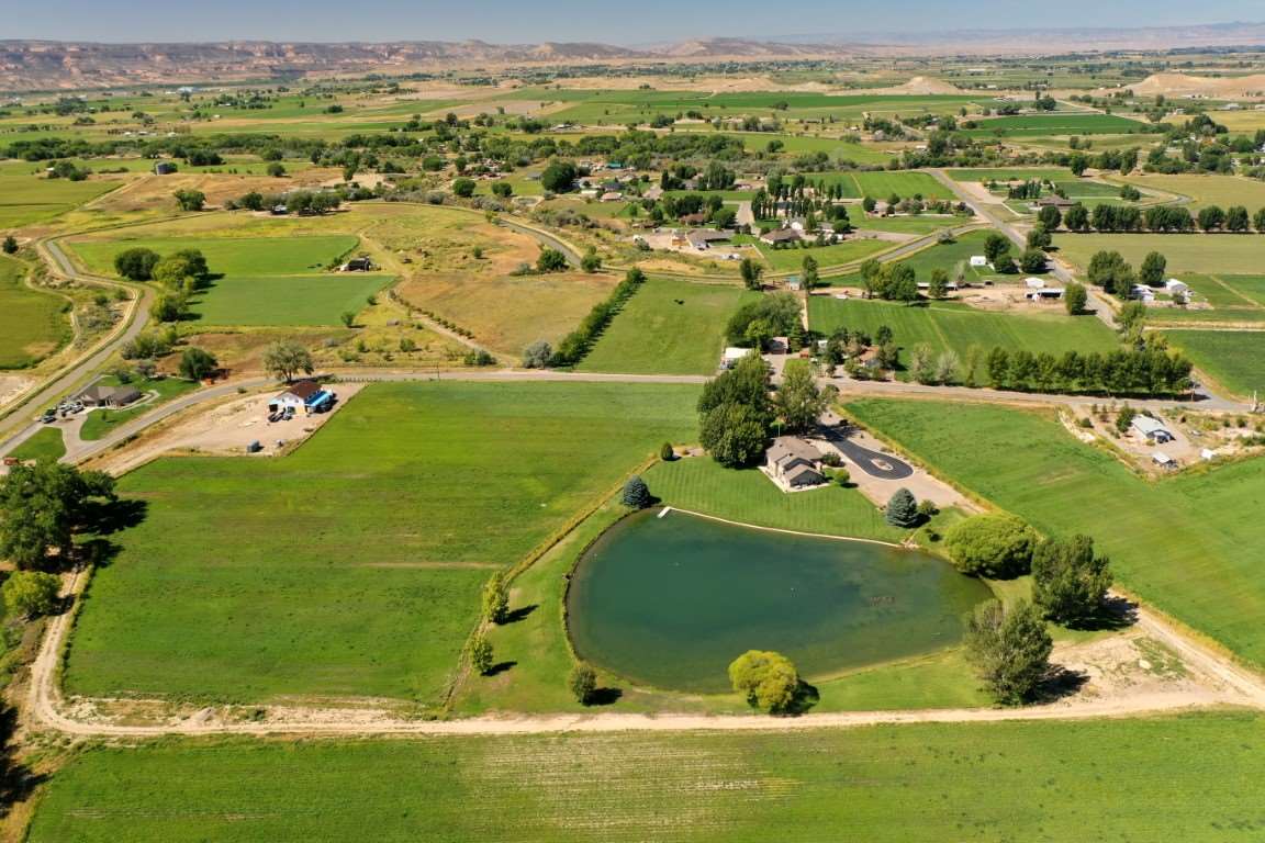 1420 18 Road Fruita, CO 81521 - Photo 42 of 42 an aerial view of a pool
