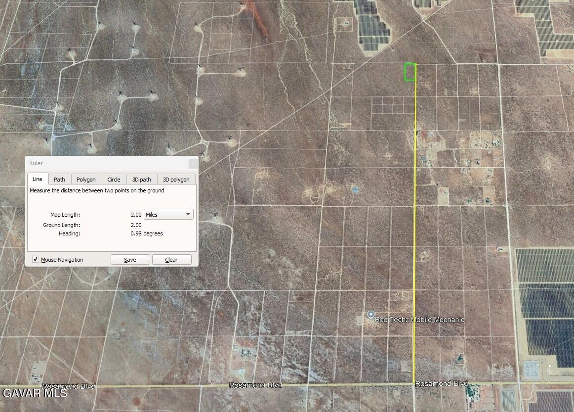 14500 Hamilton Road Rosamond, CA 93560 - Photo 6 of 10 35821101 distance