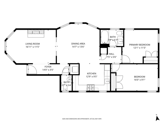 a picture of a floor plan