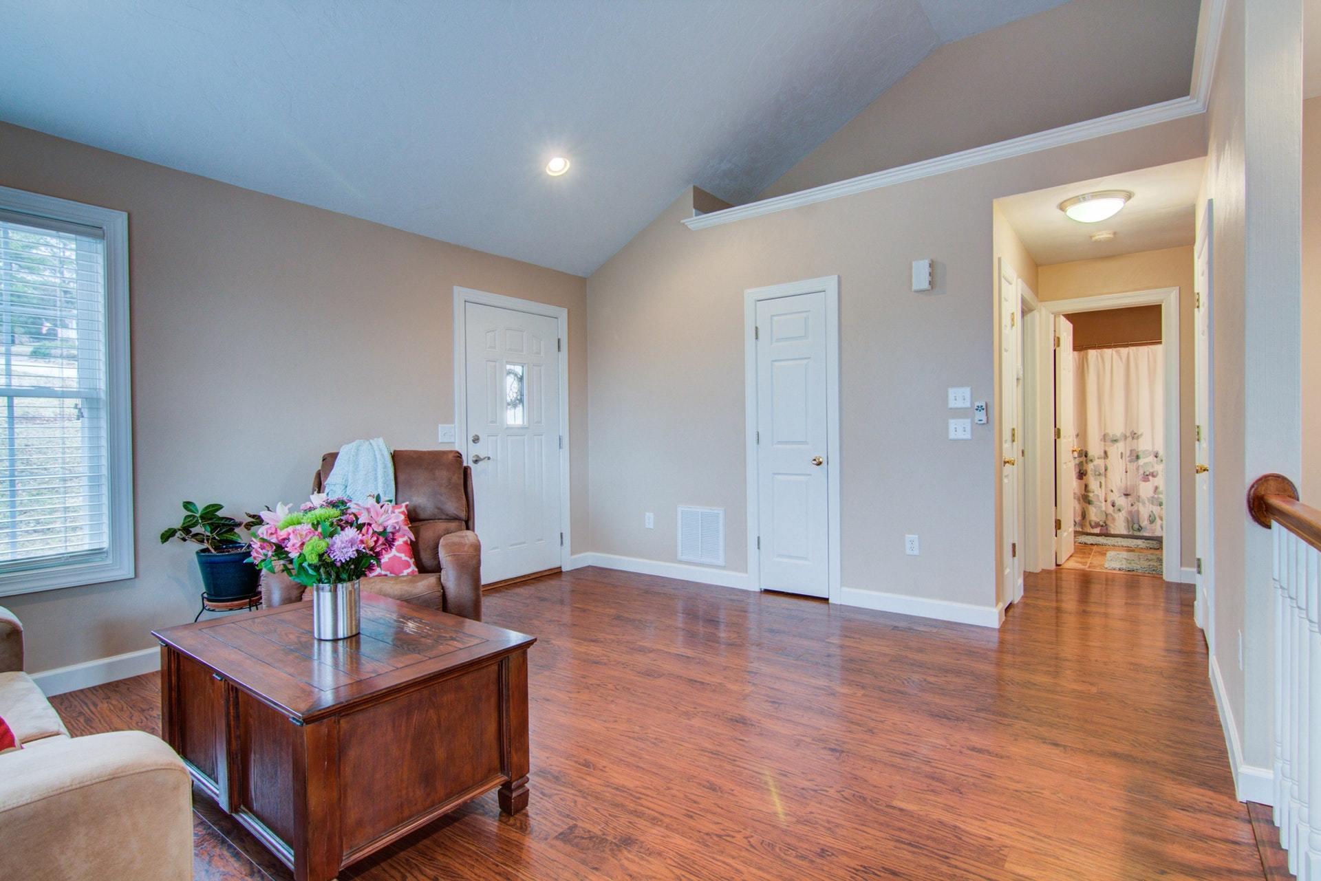 1847 Redwood Road Southeast Roanoke, VA 24014 - Photo 7 of 33 a living room with furniture and a potted plant