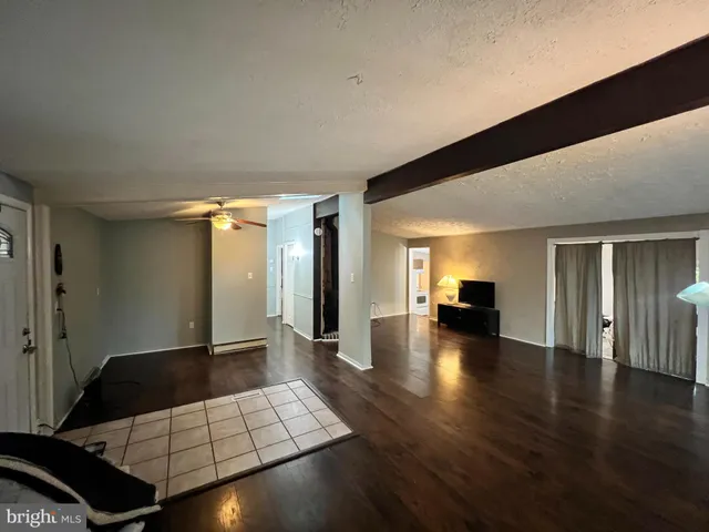 a workspace with furniture and a window