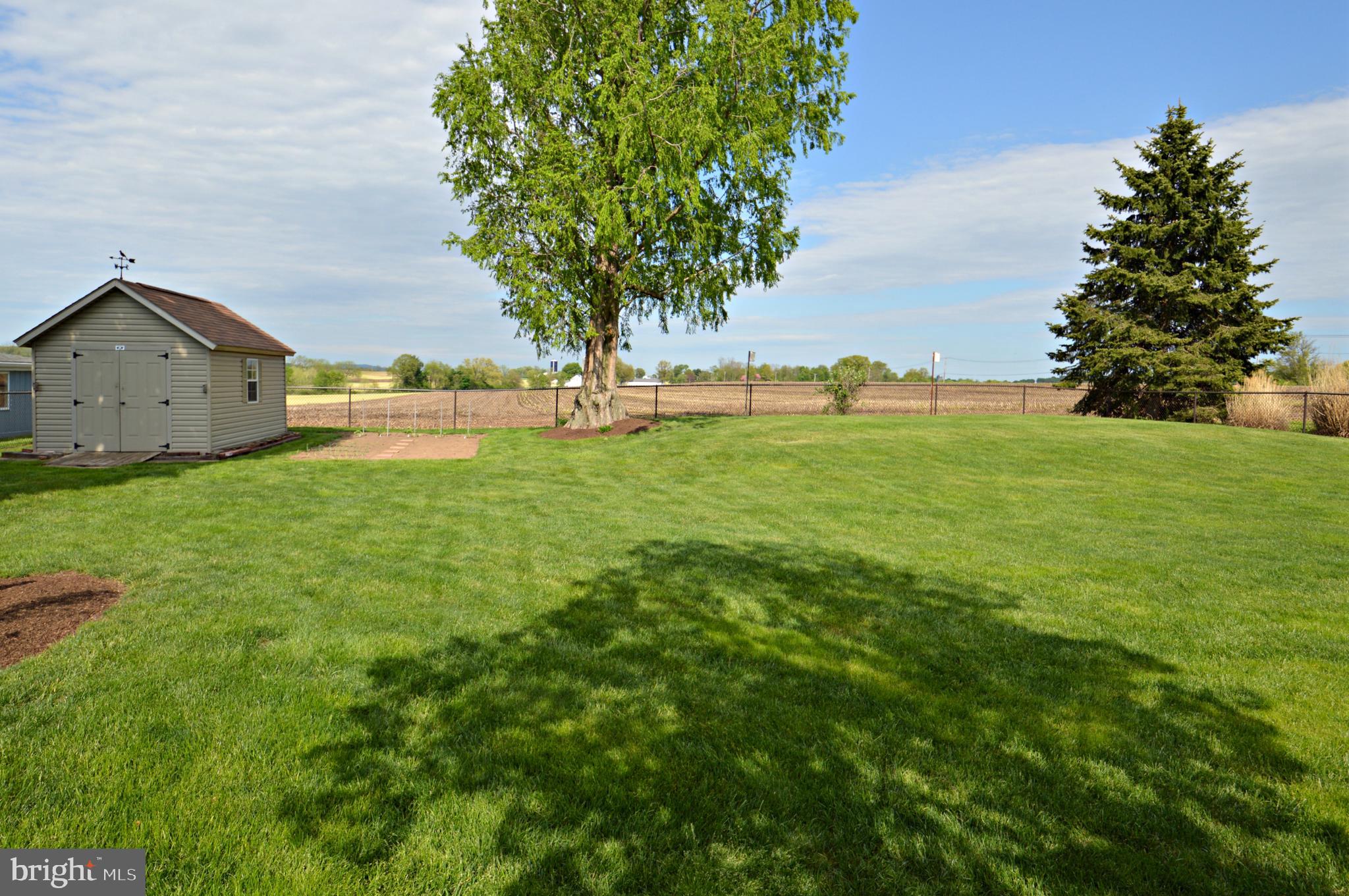 49 Oberholtzer Road Elizabethtown, PA 17022 - Photo 27 of 36 View of yard from home - shed & garden area too!