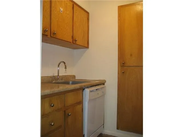 a utility room with a sink