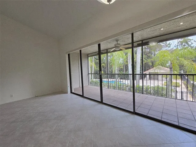 a view of a room with floor to ceiling window