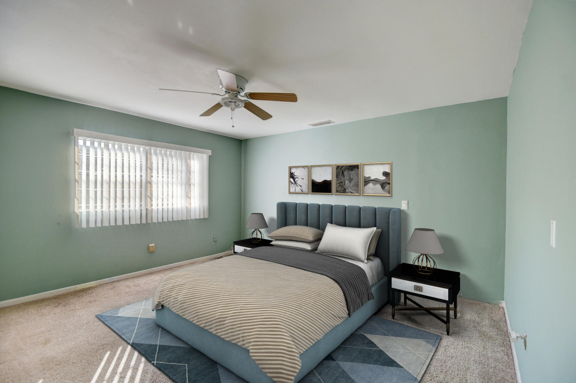 9097 Southwest 4th Street Boca Raton, FL 33433 - Photo 14 of 20 Bedroom W/ Virtual Furniture