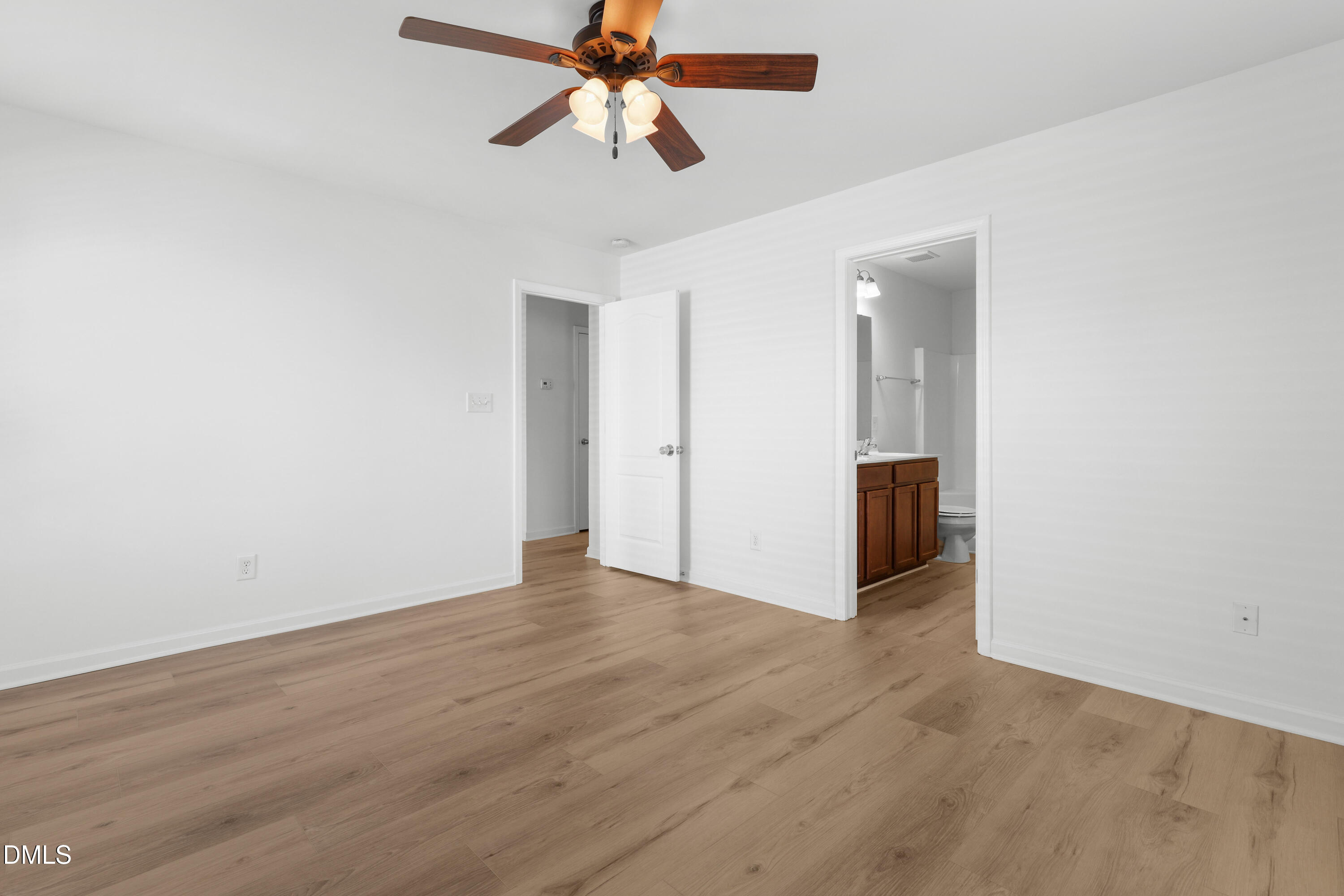 4400 Hillsgrove Road Wake Forest, NC 27587 - Photo 22 of 49 wooden floor in an empty room