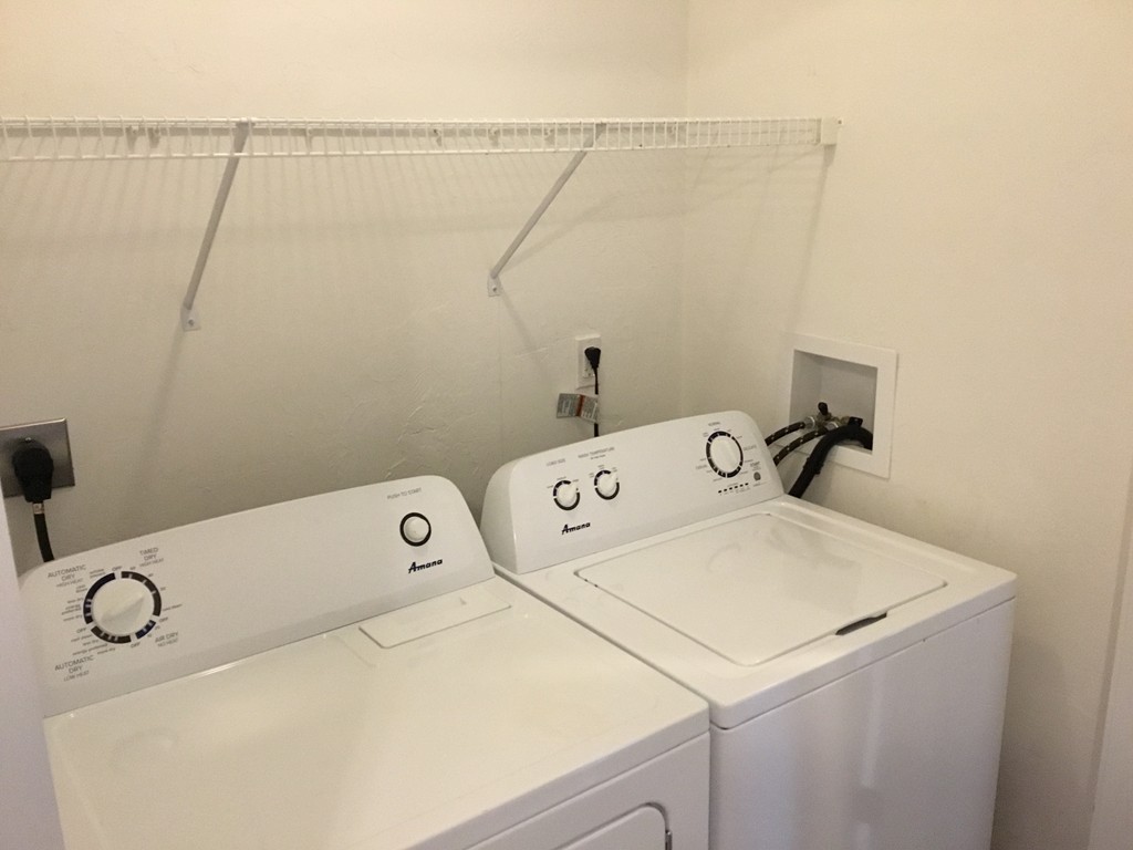 85 B Maple Avenue, Unit B Rutland, MA 01543 - Photo 17 of 19 a utility room with dryer and washer