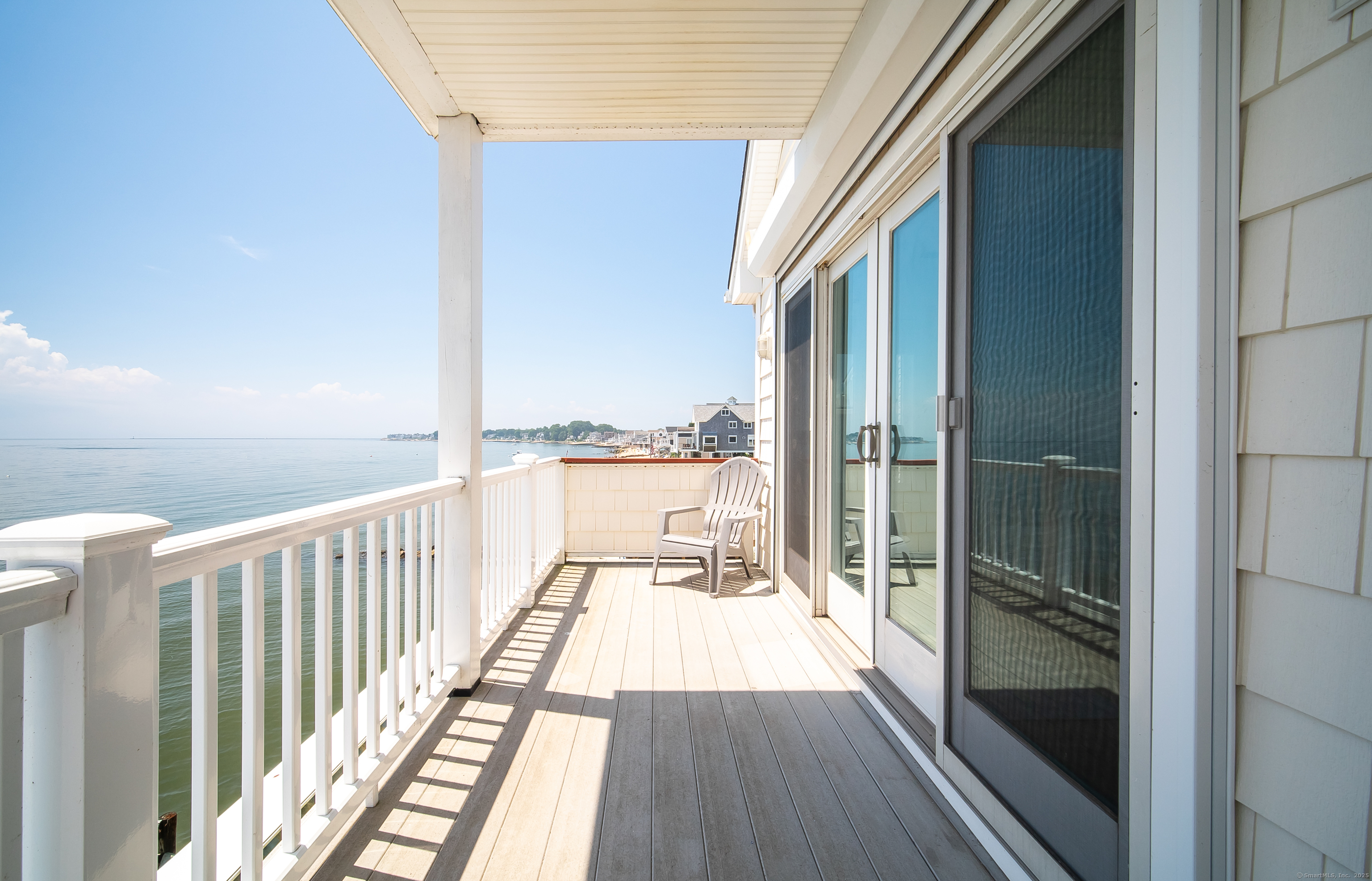 167 Shore Road Clinton, CT 06413 - Photo 20 of 40 Private balcony off the primary bedroom with breathtaking waterviews.