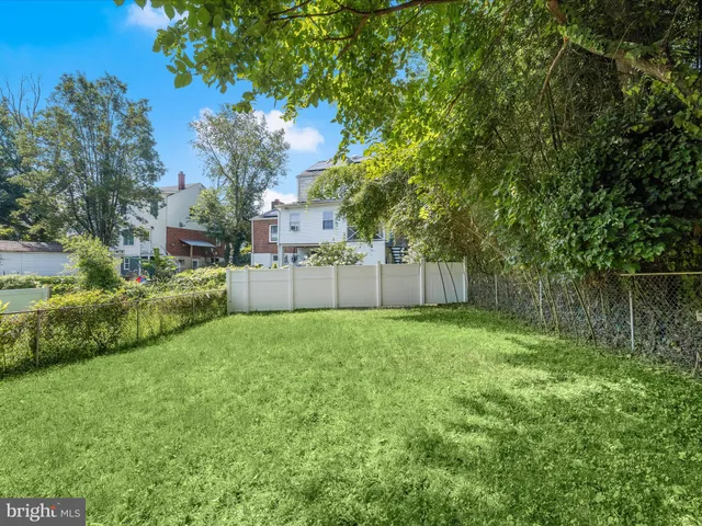 a garden view