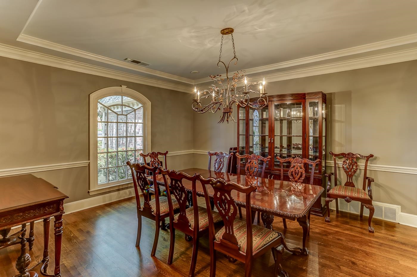 8711 Windrush Memphis, TN 38125 - Photo 9 of 40 a view of a dining room with furniture window and wooden floor