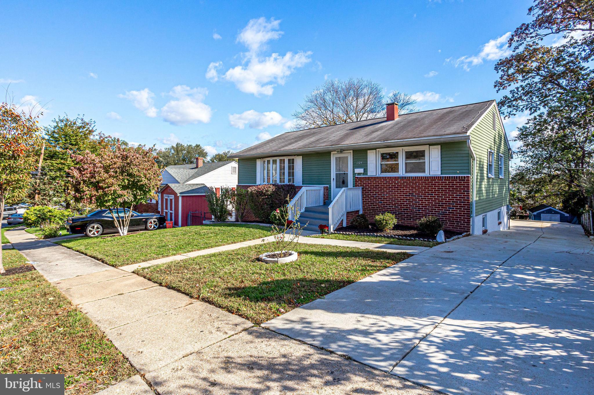 1104 11th Street Laurel, MD 20707 - Photo 2 of 59 Long driveway can accomodate up to 4 vehicles