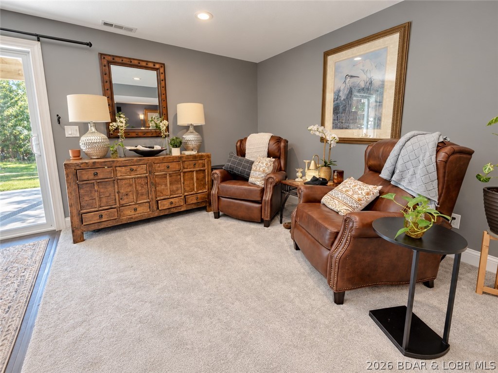 1838 State Road Linn Creek, MO 65052 - Photo 31 of 63 Lower Level Sitting Area