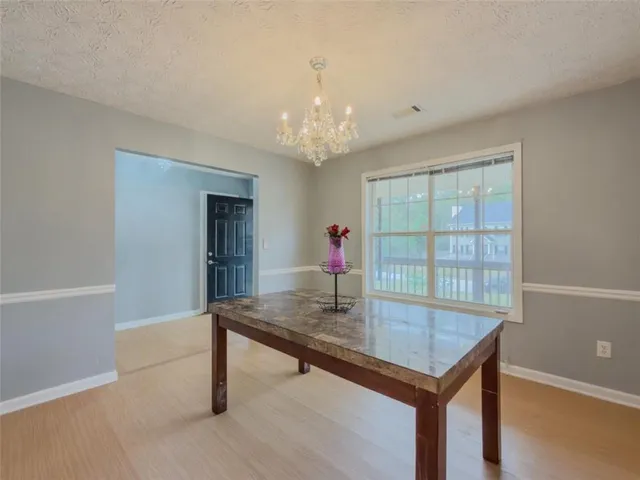 a view of a kitchen counter top space