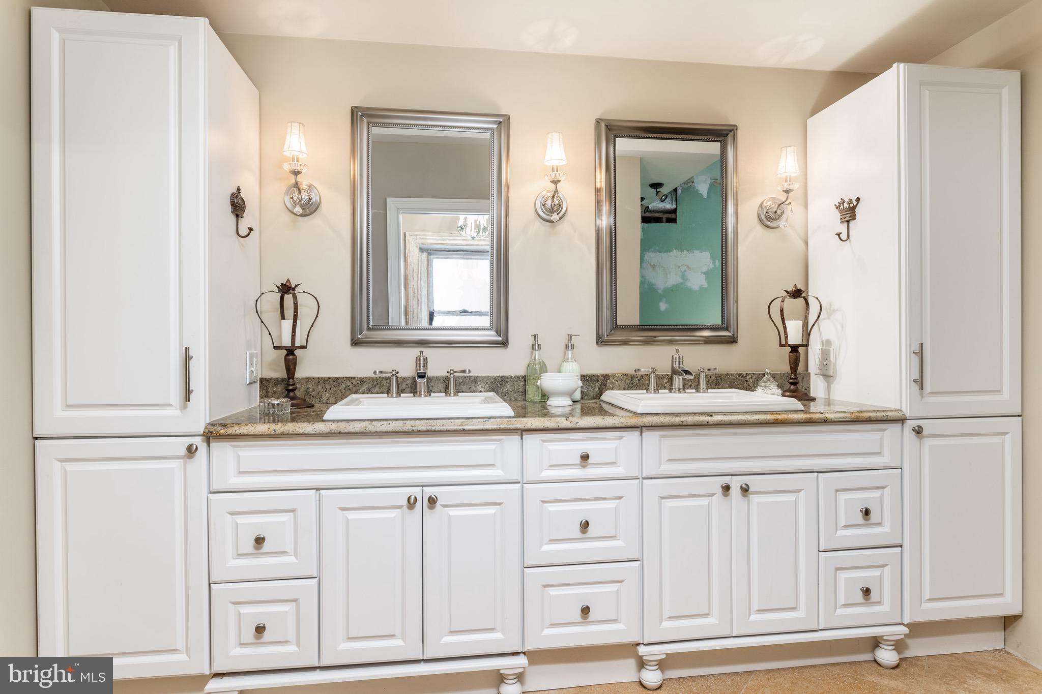 7330 Ridge Avenue Philadelphia, PA 19128 - Photo 16 of 31 Primary bathroom, double vanity, extra storage