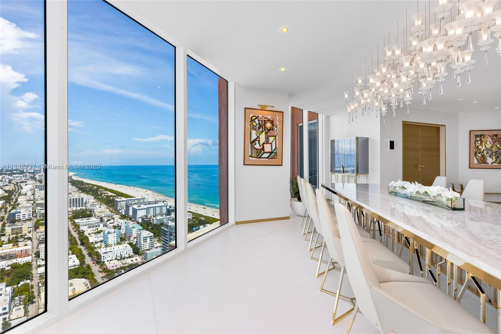 300 South Pointe Drive, Unit PH5 Miami Beach, FL 33139 - Photo 11 of 52 a view of an entryway with seating area