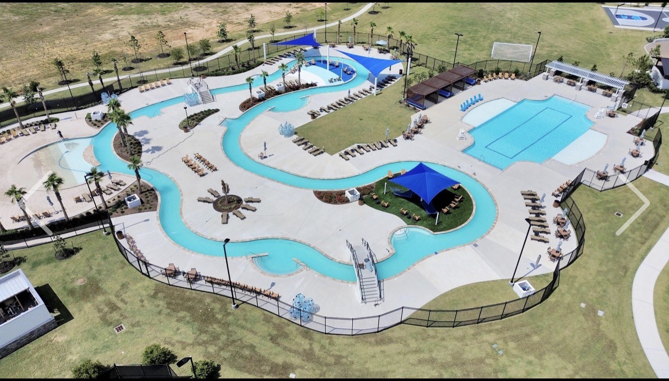 2207 Salinas Drive Rosharon, TX 77583 - Photo 5 of 6 an aerial view of a swimming pool