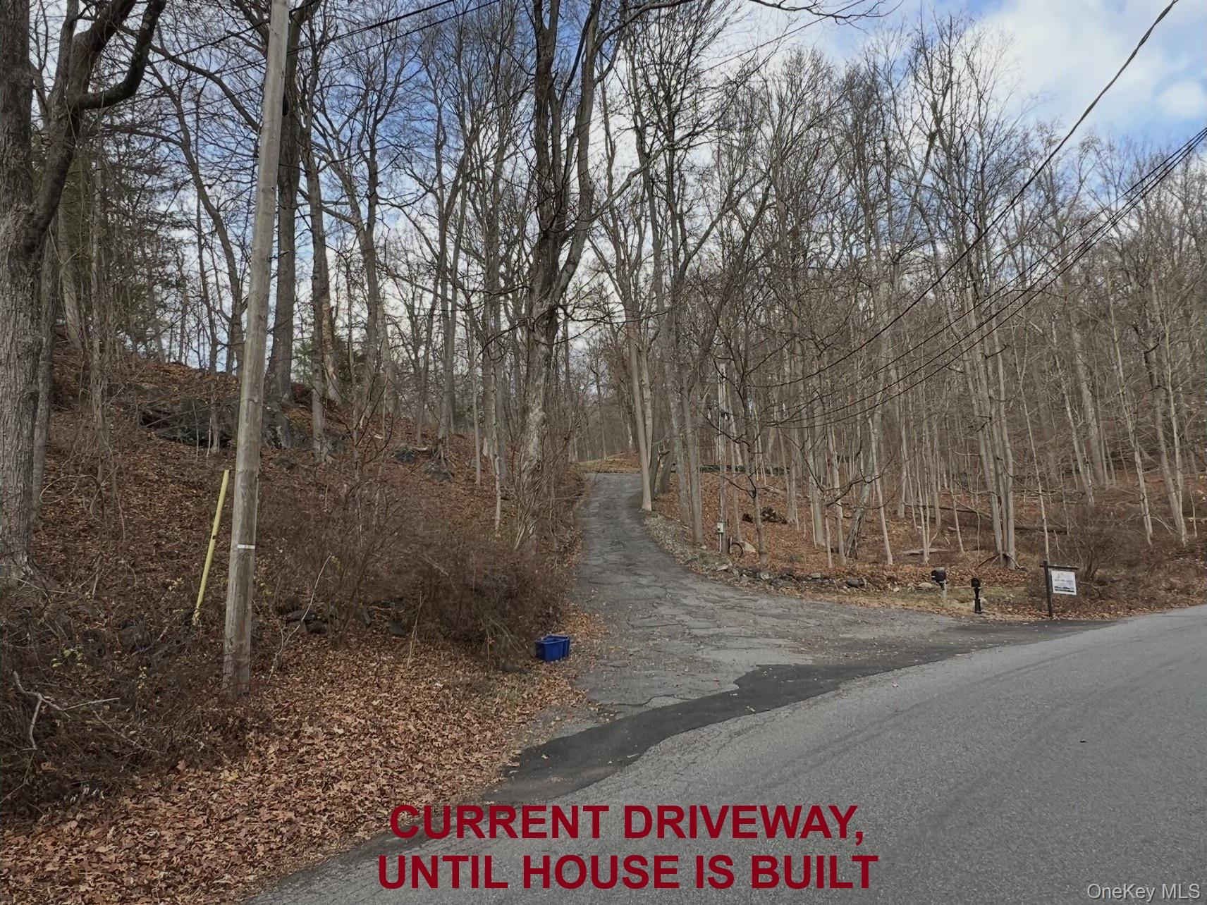 517 A Chappaqua Road Briarcliff Manor, NY 10510 - Photo 21 of 23 Current driveway until house is built