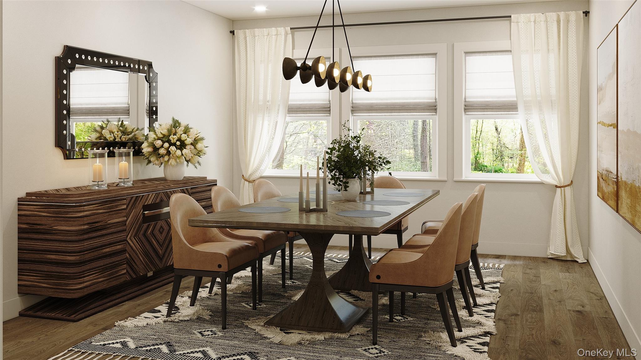 517 A Chappaqua Road Briarcliff Manor, NY 10510 - Photo 3 of 23 Dining Room Virtually staged – may include optional selections