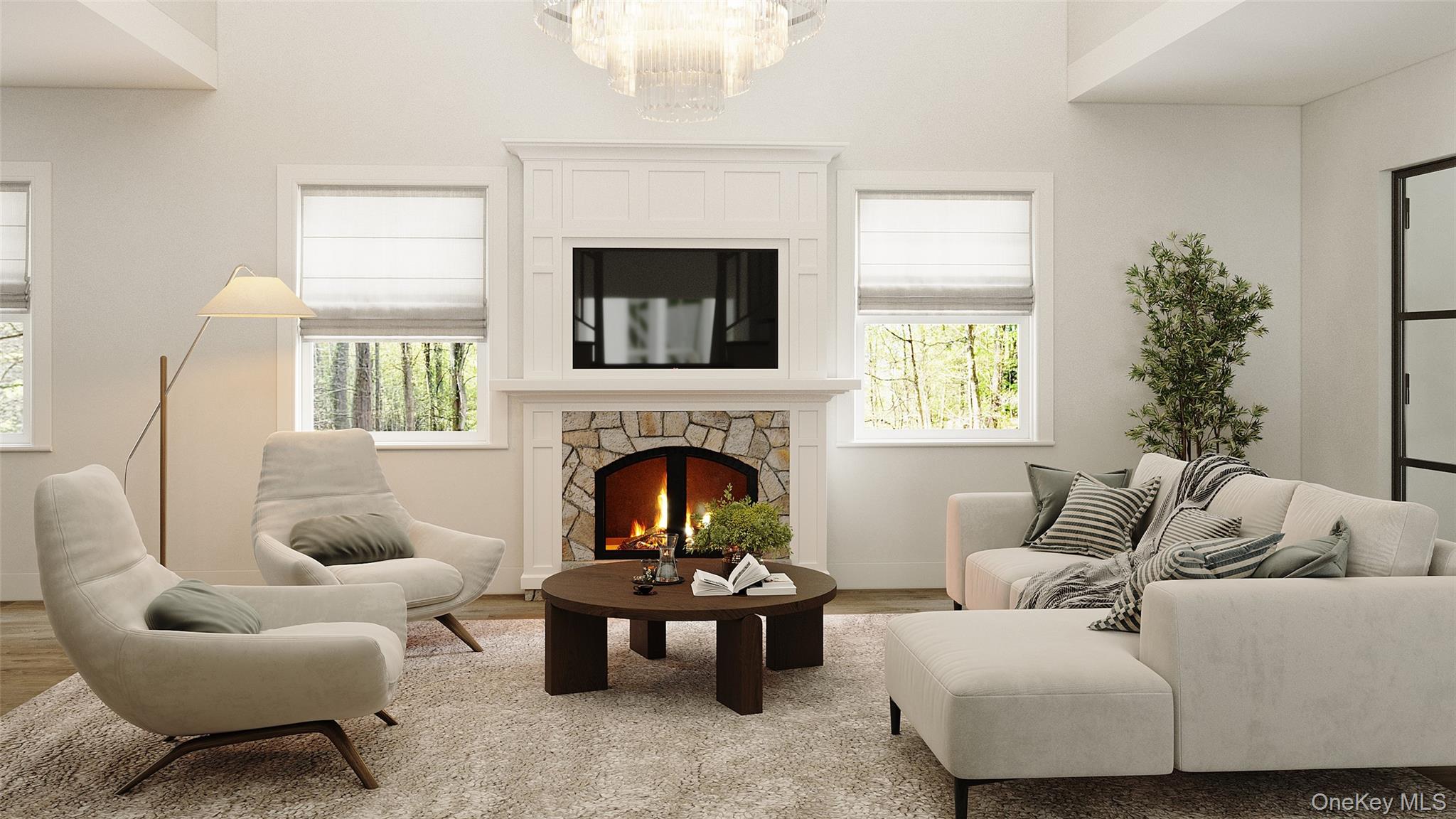 517 A Chappaqua Road Briarcliff Manor, NY 10510 - Photo 4 of 23 Living room Virtually staged – may include optional selections