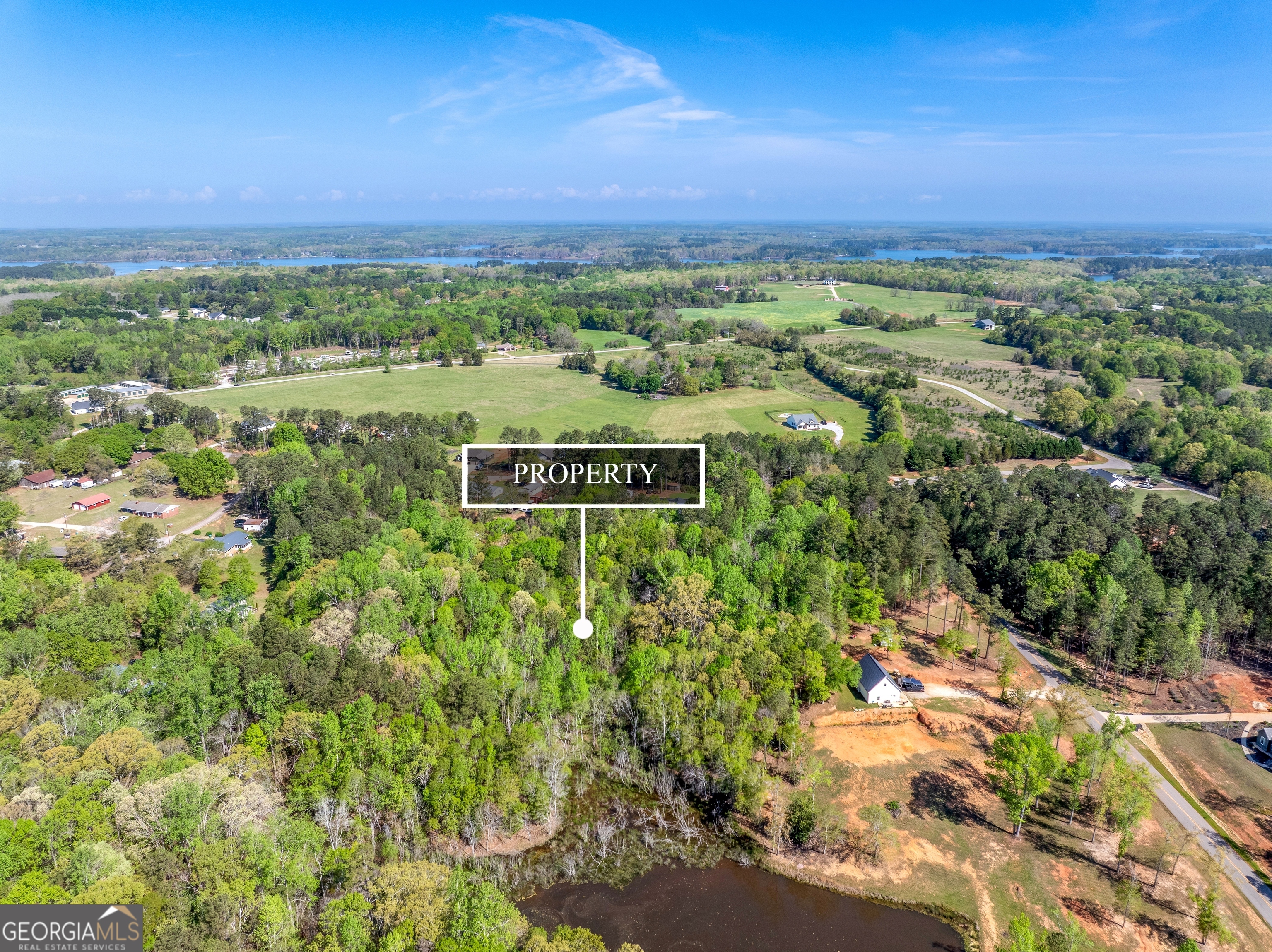 132 Melody Point Hartwell, GA 30643 - Photo 14 of 20 a view of a city with lush green forest