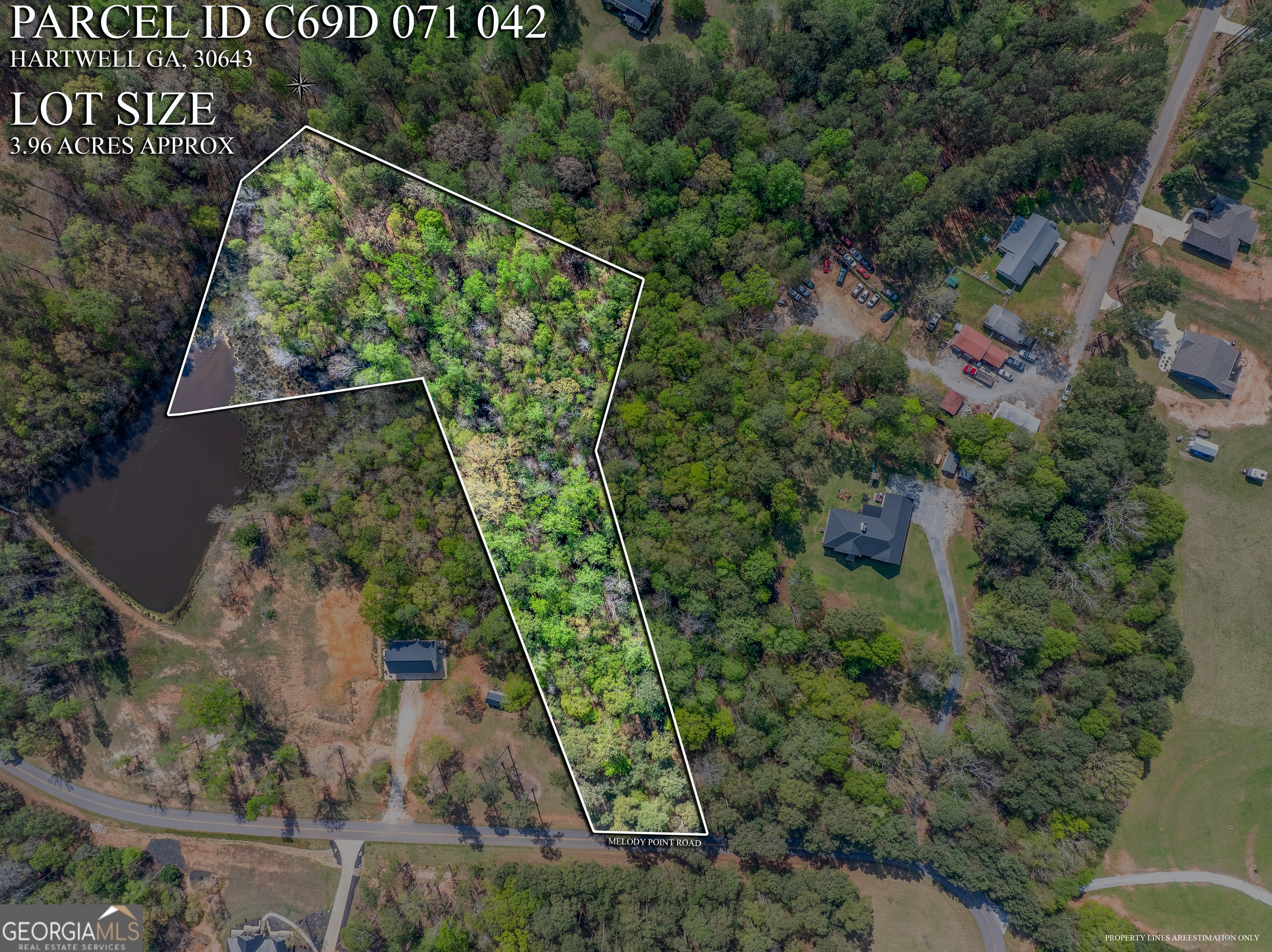 132 Melody Point Hartwell, GA 30643 - Photo 3 of 20 an aerial view of a house
