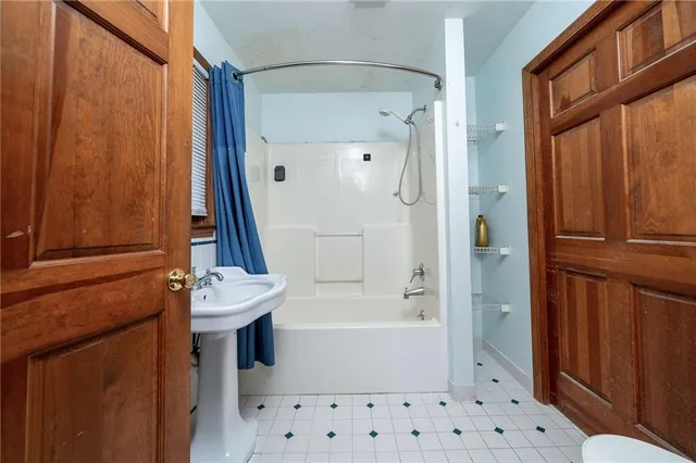 a view of outdoor space and green space