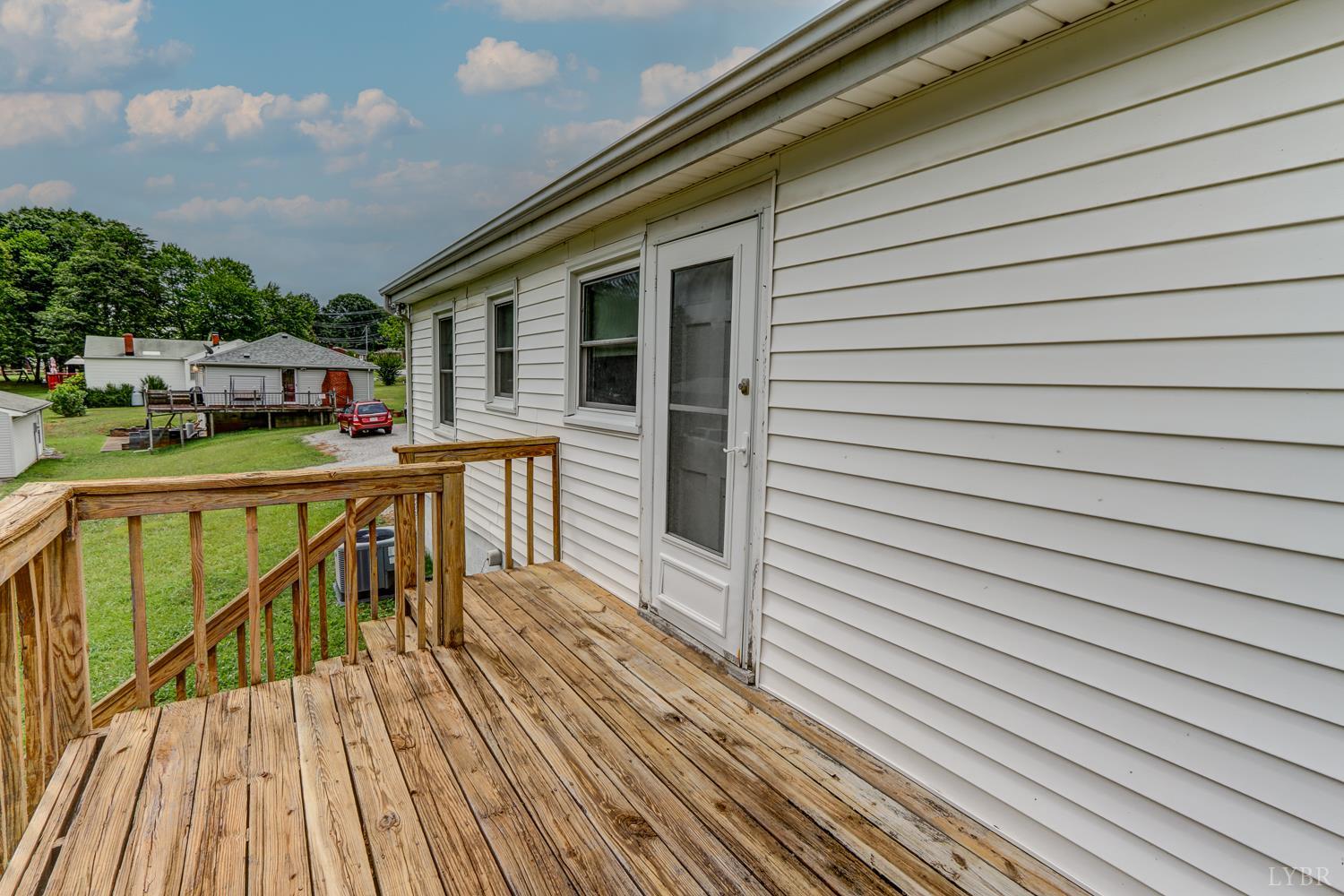 1955 Waterlick Road Lynchburg, VA 24501 - Photo 14 of 30 Deck - Door leads into Kitchen