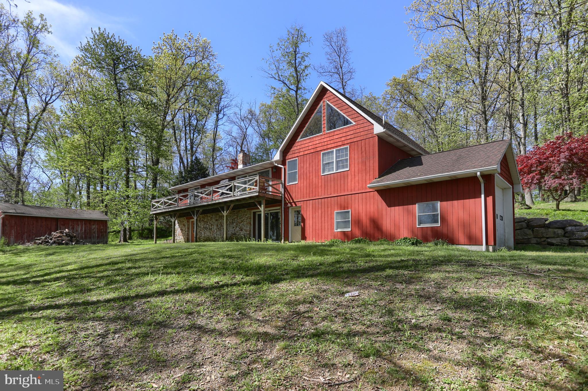 10 Bullfrog Road Grantville, PA 17028 - Photo 45 of 51 a front view of house with yard and trees