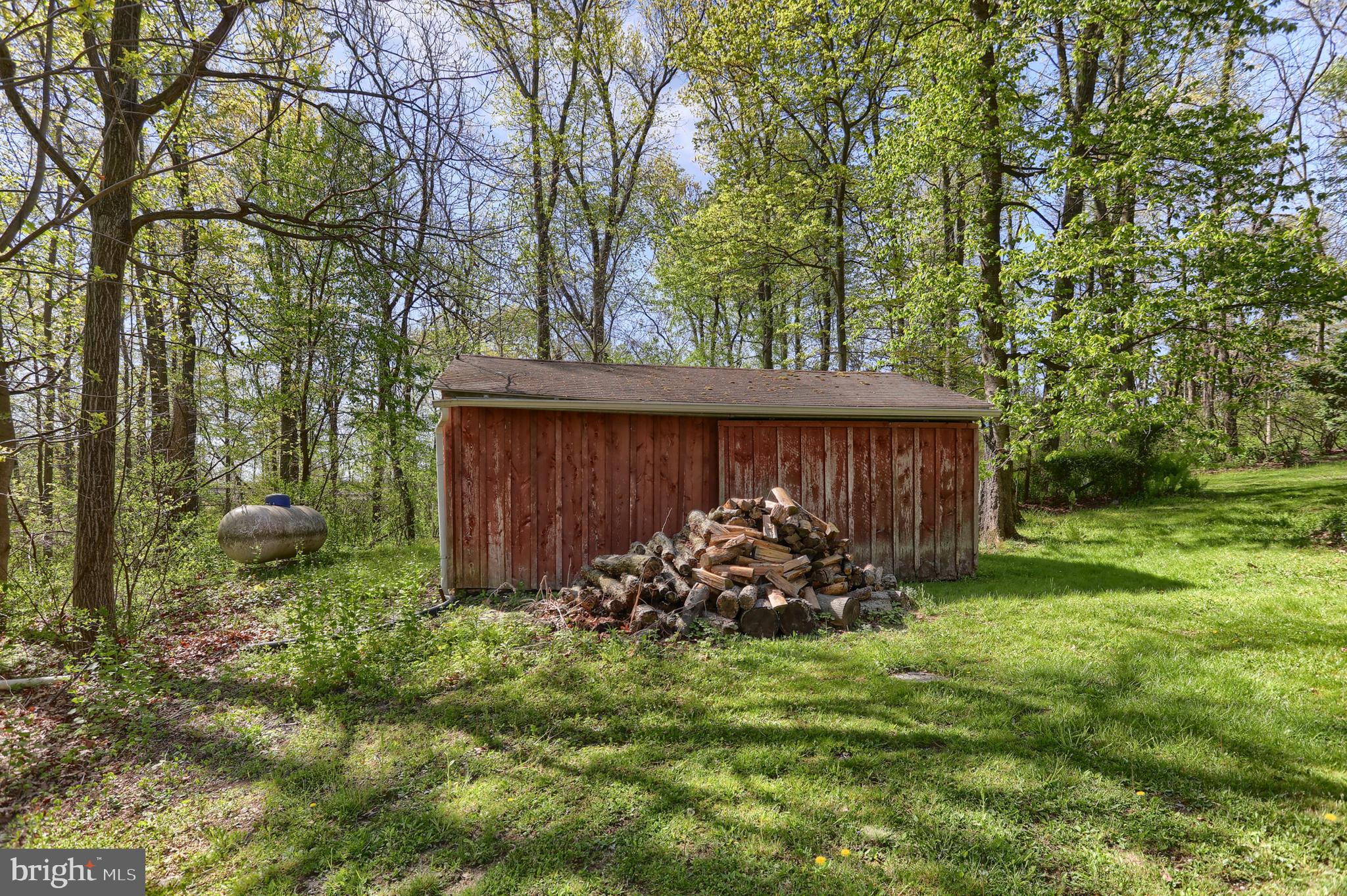 10 Bullfrog Road Grantville, PA 17028 - Photo 49 of 51 a view of backyard with wooden fence and large trees