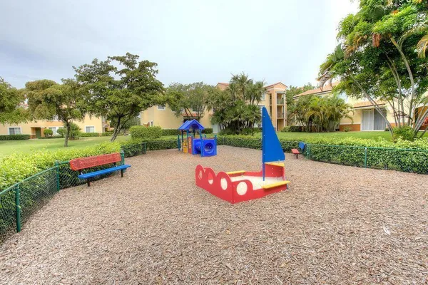 a park with kid zone