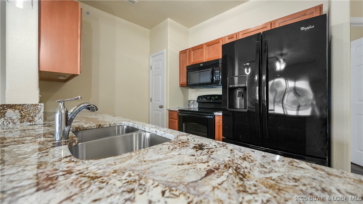 Gorgeous granite upgrade!