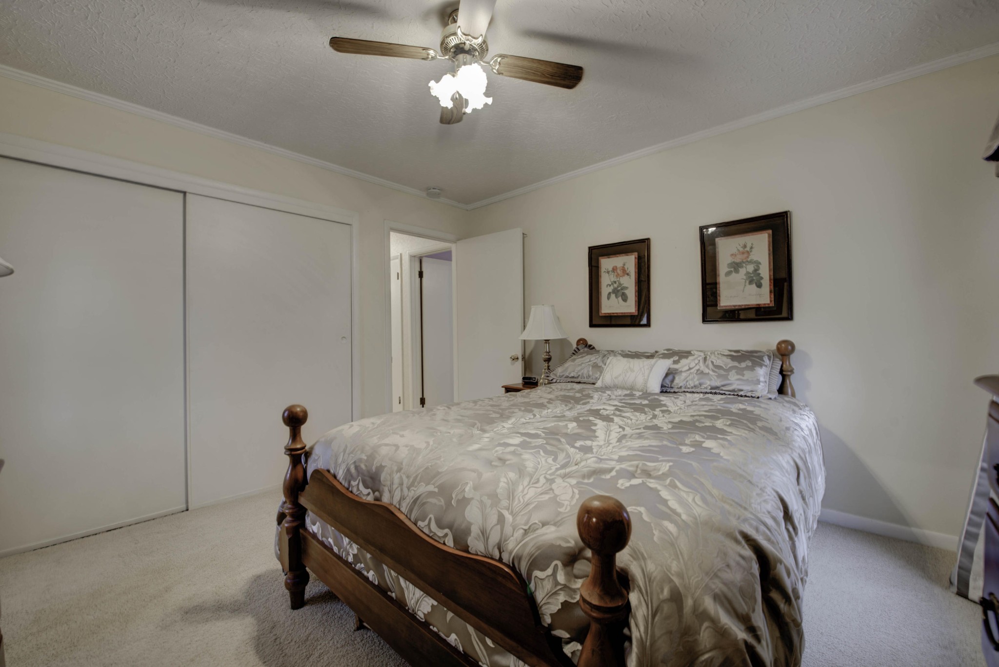 112 South Seneca Road Oak Ridge, TN 37830 - Photo 13 of 20 a bed sitting in a bedroom and night stand