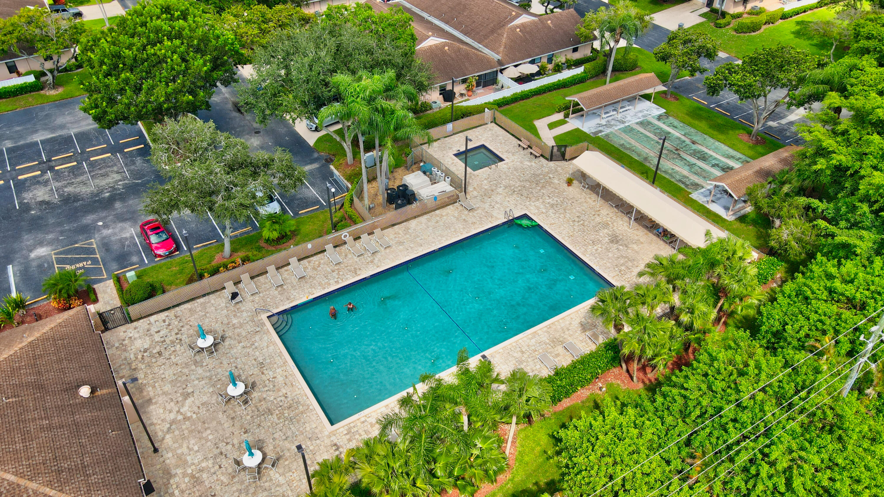 8089 Springtree Road Boca Raton, FL 33496 - Photo 6 of 44 an aerial view of a house