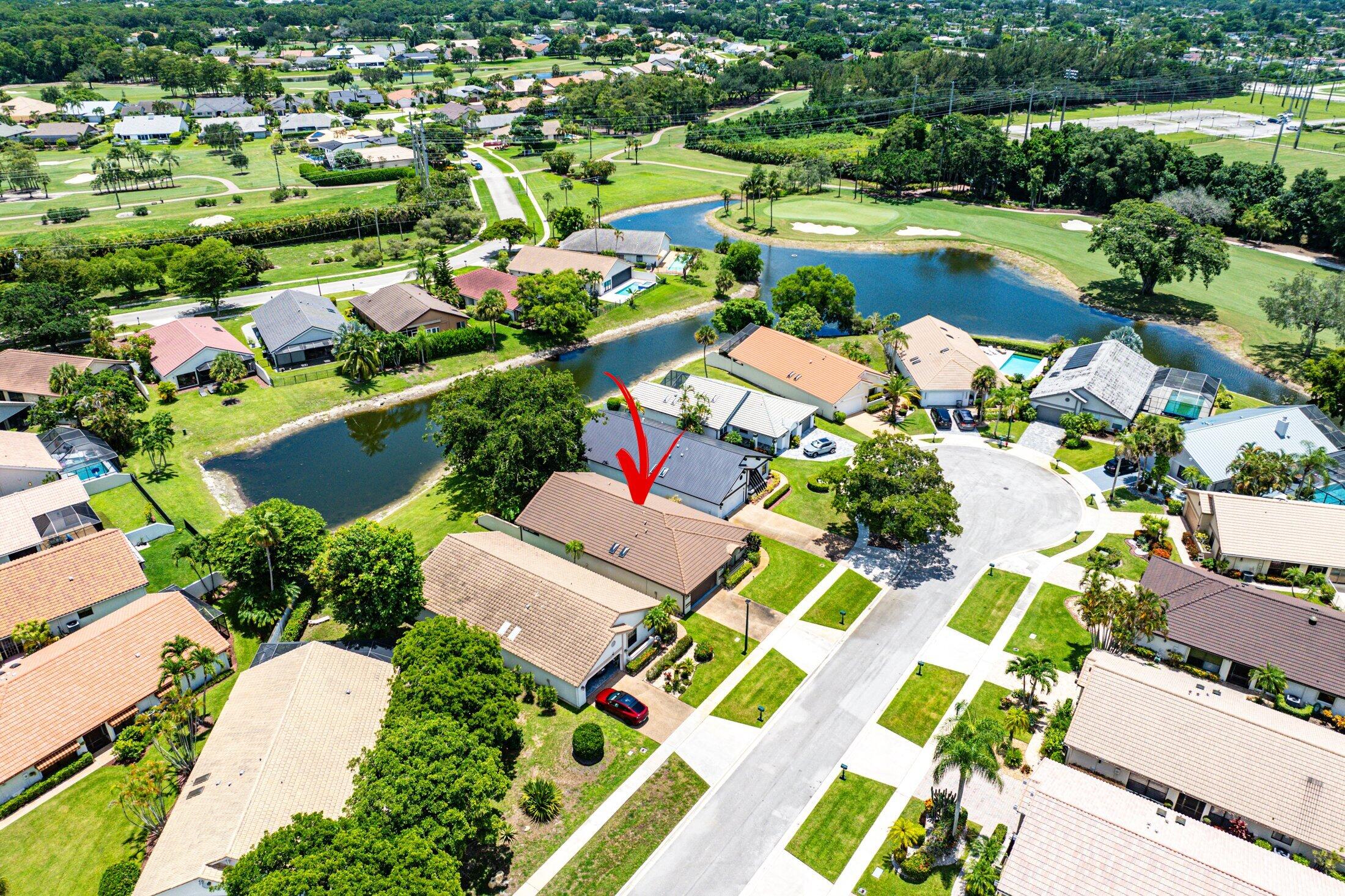 11146 Highland Circle Boca Raton, FL 33428 - Photo 23 of 47 Aerial View