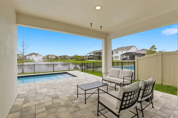 a view of a livingroom with a flat screen tv