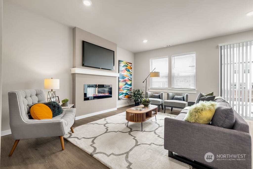 2902 Longhorn Loop, Unit 246 Ellensburg, WA 98926 - Photo 7 of 30 a living room with furniture and a fireplace