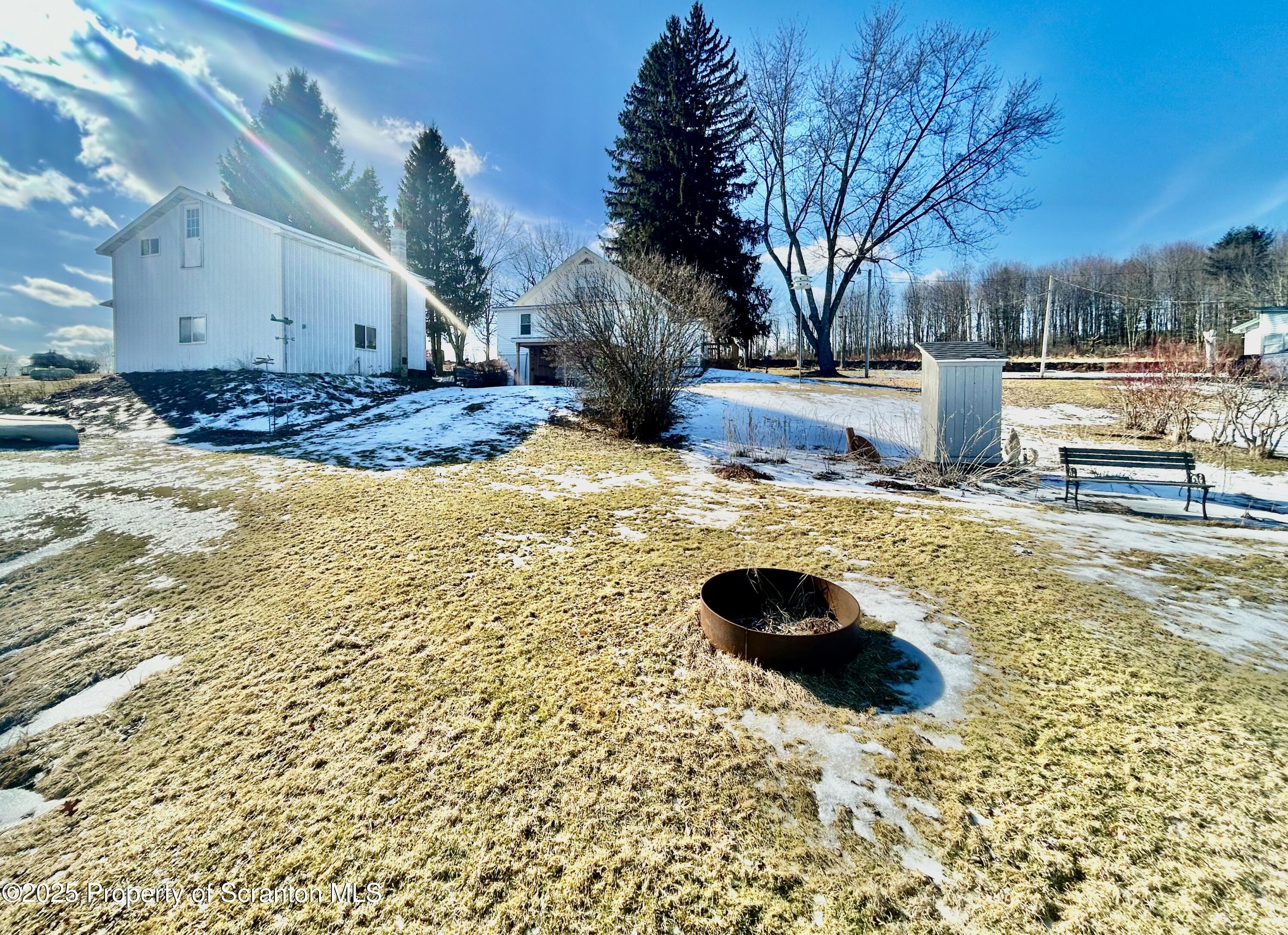 166 State Rte 2005 Springville, PA 18844 - Photo 36 of 44 a view of a yard with an house