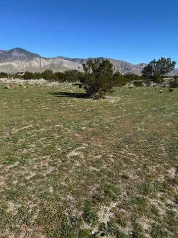 a view of lake and mountain