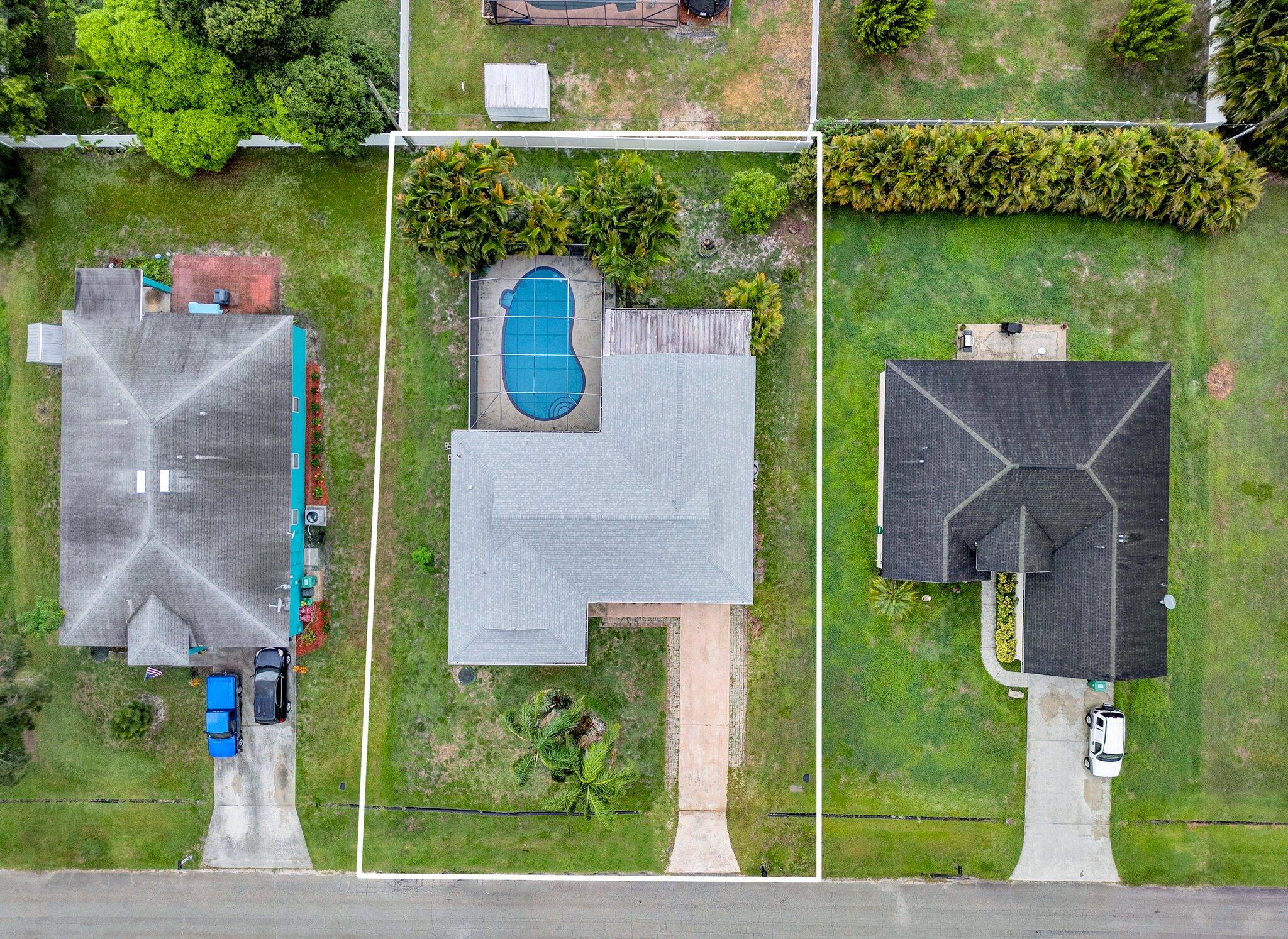 1918 Southeast Cheltenham Street Port St. Lucie, FL 34983 - Photo 3 of 15 Property from above