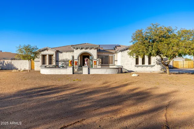 a view of a building with a street