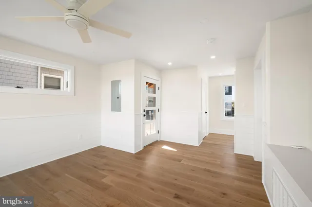 a front view of a house with stairs